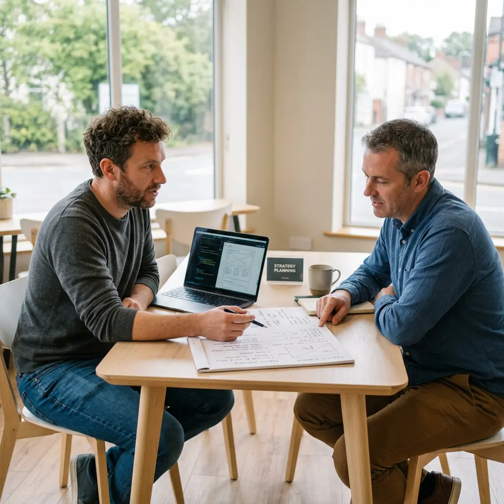 Strategie en planning website Boschment